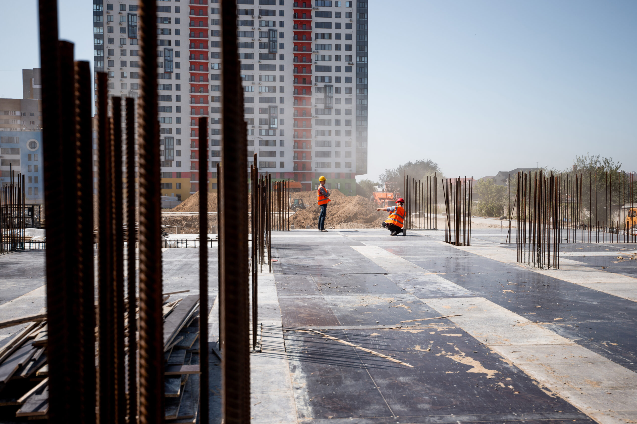 Building Construction 2 the building site against the background of a mult 2024 09 19 13 20 47 utc scaled