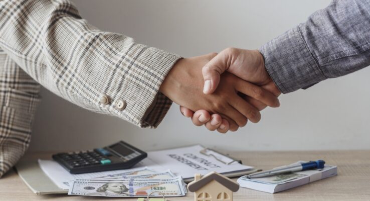 Property or Real Estate Agent Dealing